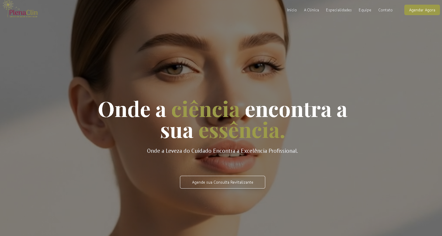 Landing page de alta conversão em um mockup de navegador